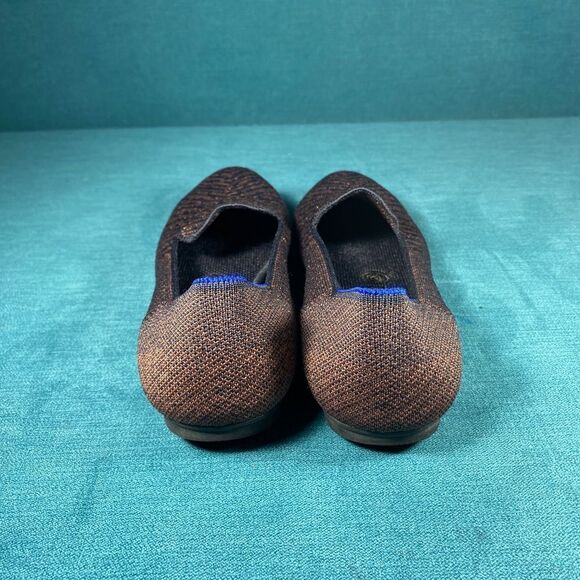 Size 7 - Women’s Rothy’s the Loafer Metallic Stripes shoes - Picture 2 of 7